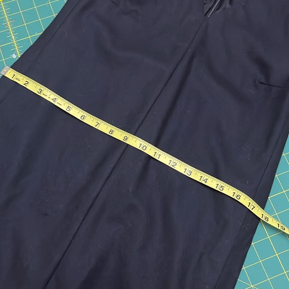 COS Navy V-Neck Dress - Picture 8 of 8